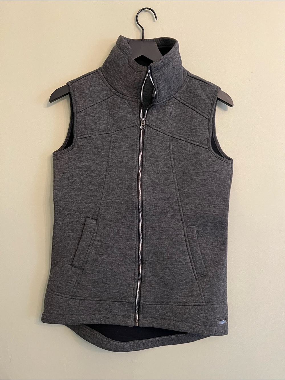 Betsey Johnson Charcoal Gray Performance Vest